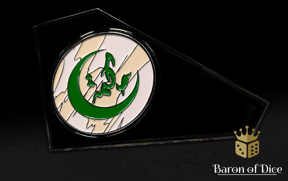 Metal Combat Gauge | Baron Coin��� Compatible | Infinity: Haqqislam (ONLINE ORDER ONLY)