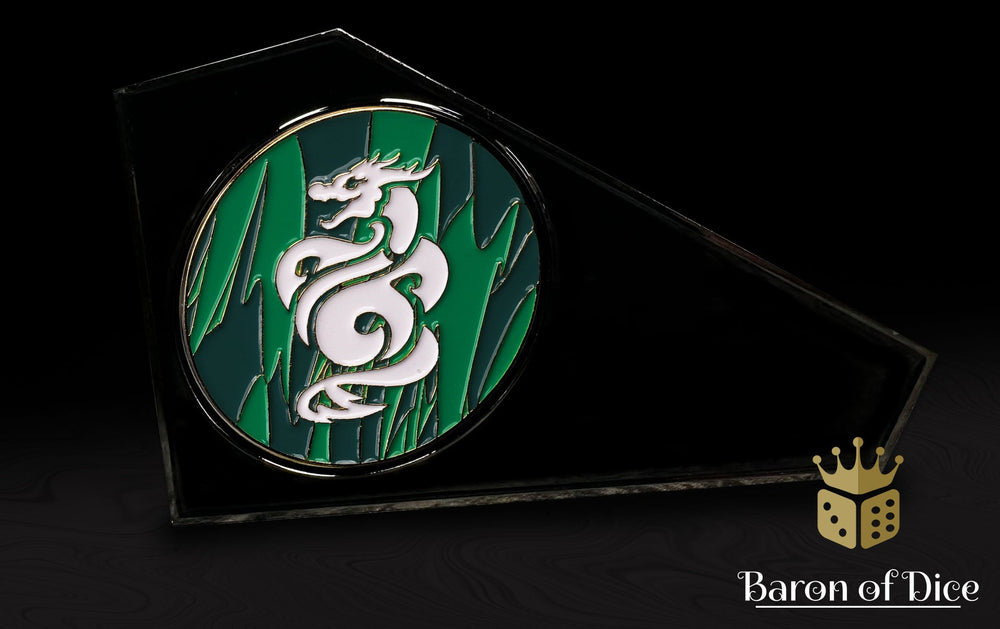 Metal Combat Gauge | Baron Coin��� Compatible | Jade Dragon (ONLINE ORDER ONLY)
