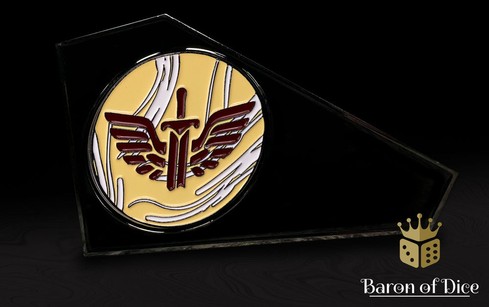 Metal Combat Gauge | Baron Coin��� Compatible | Broken Angels (ONLINE ORDER ONLY)