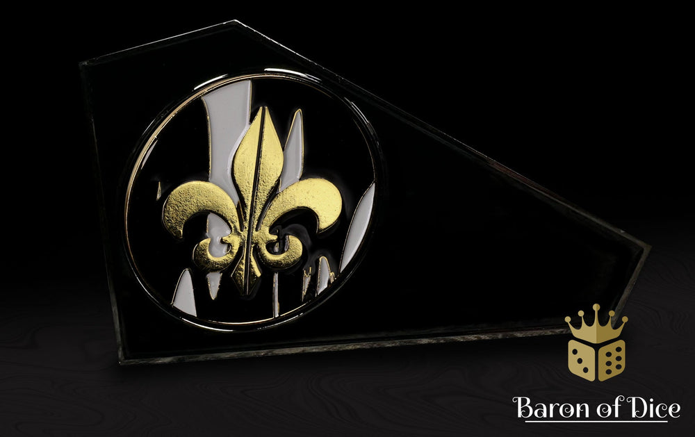 Fleur De Lis | Heritage | Metal Combat Gauge | Baron Coin™ Compatible (ONLINE ORDER ONLY)