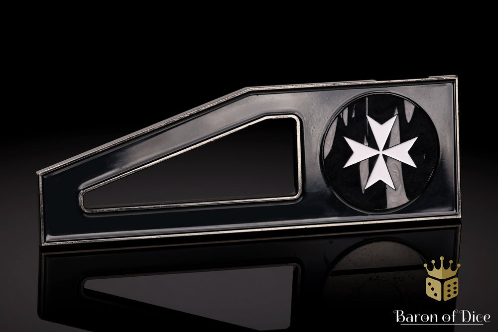 Knights Templar | Black | Metal Combat Gauge | Baron Coin™ Compatible (ONLINE ORDER ONLY)