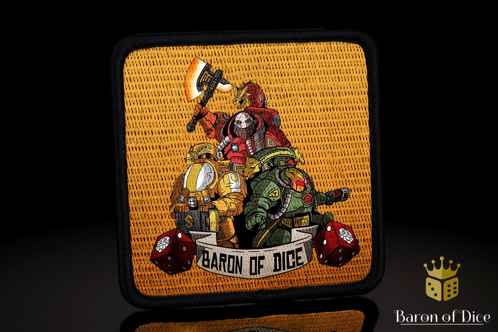 Space Dwarves | Baron's Bag Compatible | Patches (ONLINE ORDER ONLY)