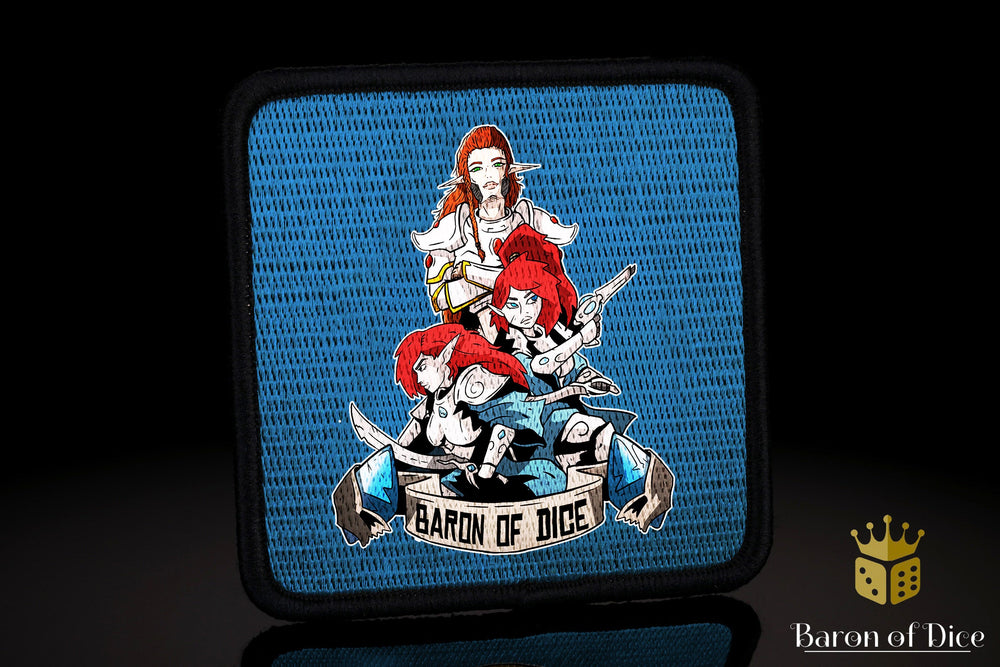 Space Elves - Deadly Trio | Baron's Bag Compatible | Patches