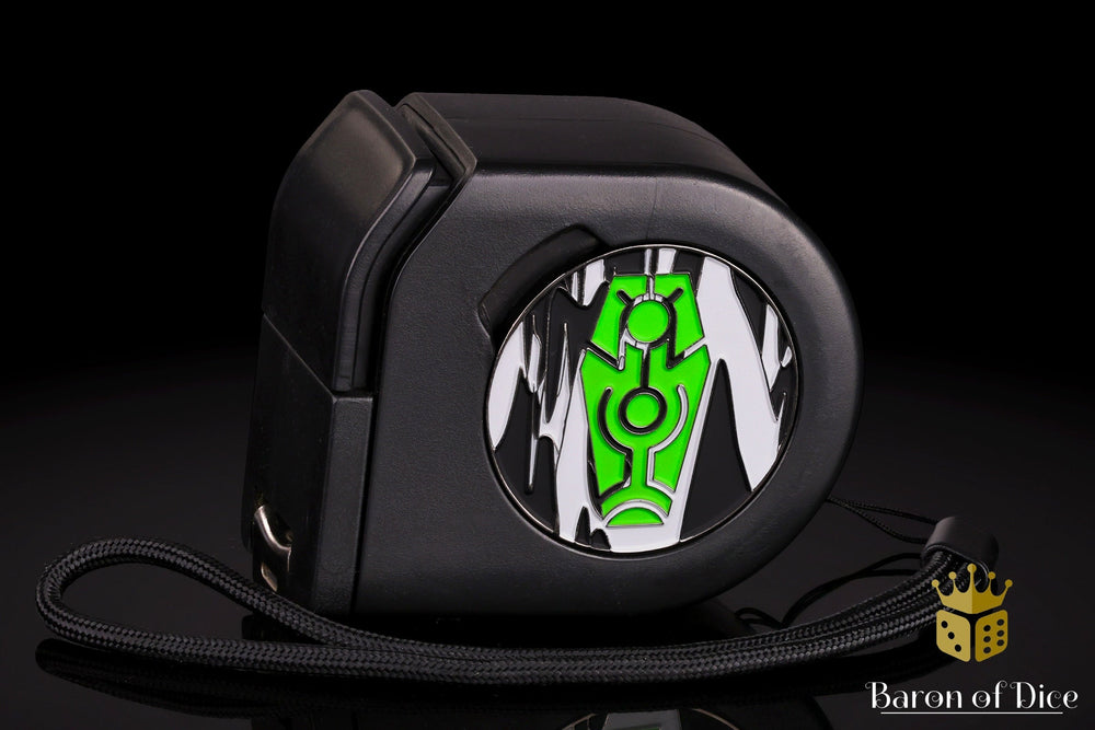 Wargaming Tape Measure | Baron's Coin™ Compatible | Green Coffin (ONLINE ORDER ONLY)