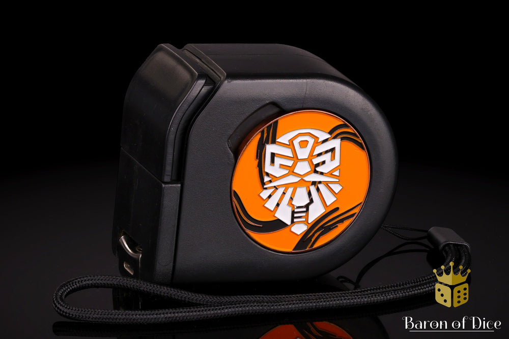 Wargaming Tape Measure | Baron's Coin��� Compatible | Hearth Fire (ONLINE ORDER ONLY)