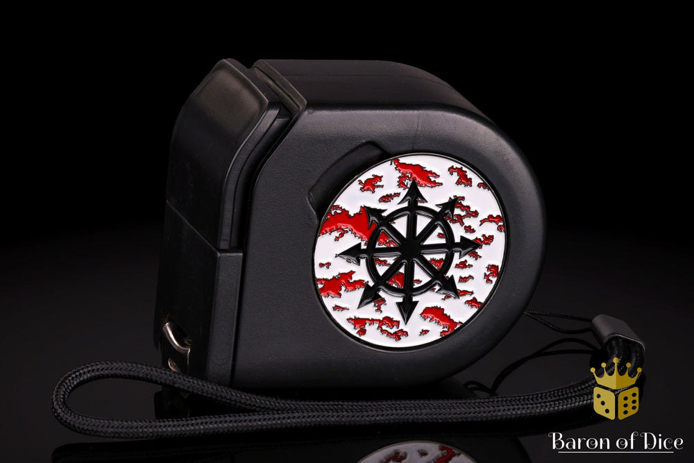 Wargaming Tape Measure | Baron's Coin��� Compatible | Blood Sacrifice (ONLINE ORDER ONLY)
