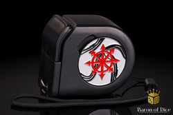 Wargaming Tape Measure | Baron's Coin��� Compatible | Marbled Chaos Star (ONLINE ORDER ONLY)
