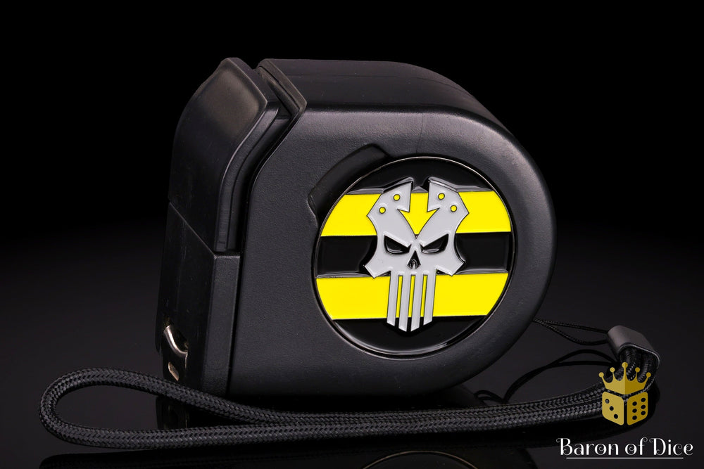 Wargaming Tape Measure | Baron's Coin™ Compatible | Steel Renegades (ONLINE ORDER ONLY)