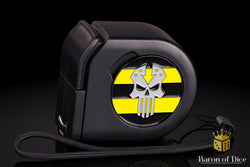 Wargaming Tape Measure | Baron's Coin™ Compatible | Steel Renegades (ONLINE ORDER ONLY)