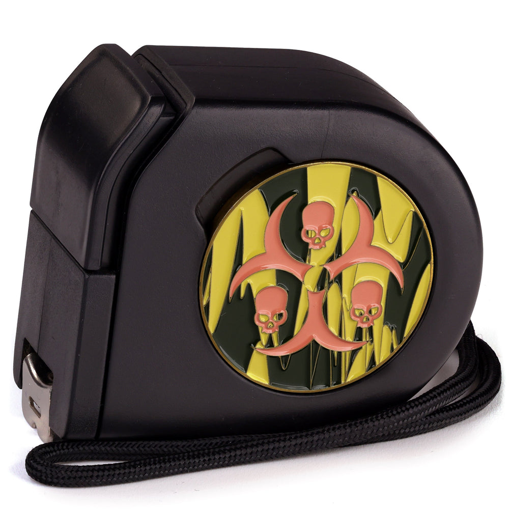 Wargaming Tape Measure | Baron's Coin��� Compatible | Diseased (ONLINE ORDER ONLY)