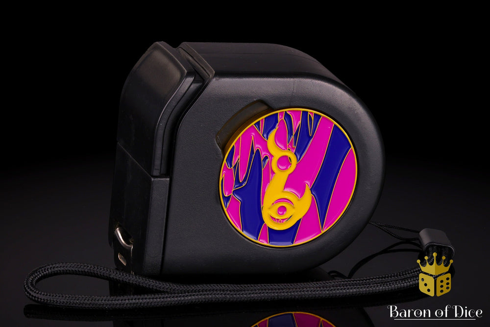 Wargaming Tape Measure | Baron's Coin��� Compatible | Eternal Flame (ONLINE ORDER ONLY)