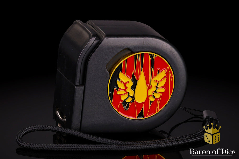 Wargaming Tape Measure | Baron's Coin��� Compatible | Blood Curse (ONLINE ORDER ONLY)