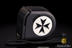 Wargaming Tape Measure | Baron's Coin��� Compatible | Templar Cross (ONLINE ORDER ONLY)