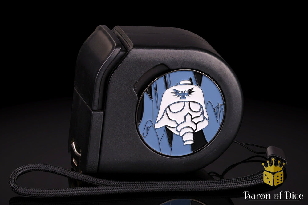Wargaming Tape Measure | Baron's Coin��� Compatible | Helmet (ONLINE ORDER ONLY)