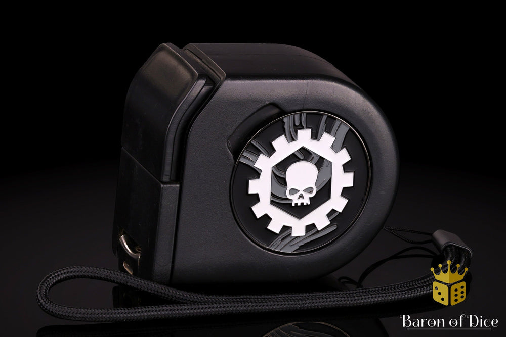 Wargaming Tape Measure | Baron's Coin��� Compatible | Iron Cog (ONLINE ORDER ONLY)