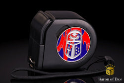 Wargaming Tape Measure | Baron's Coin��� Compatible | Imperial Helm (ONLINE ORDER ONLY)