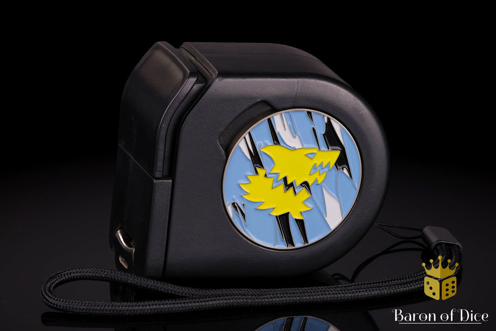 Wargaming Tape Measure | Baron's Coin��� Compatible | Snow Wolf (ONLINE ORDER ONLY)