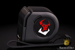 Wargaming Tape Measure | Baron's Coin��� Compatible | Orc | Black (ONLINE ORDER ONLY)