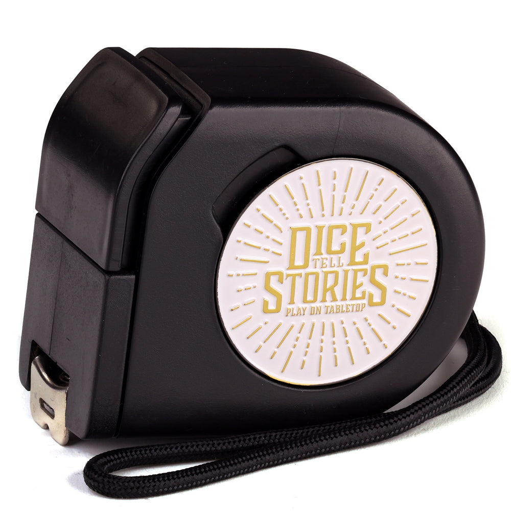 Wargaming Tape Measure | Baron's Coin��� Compatible | Dice Tell Stories (ONLINE ORDER ONLY)