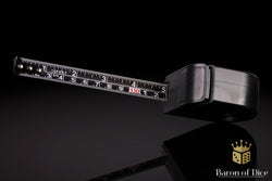 Wargaming Tape Measure | Baron's Coin��� Compatible | Vanguard Tactics | Light Blue (ONLINE ORDER ONLY)