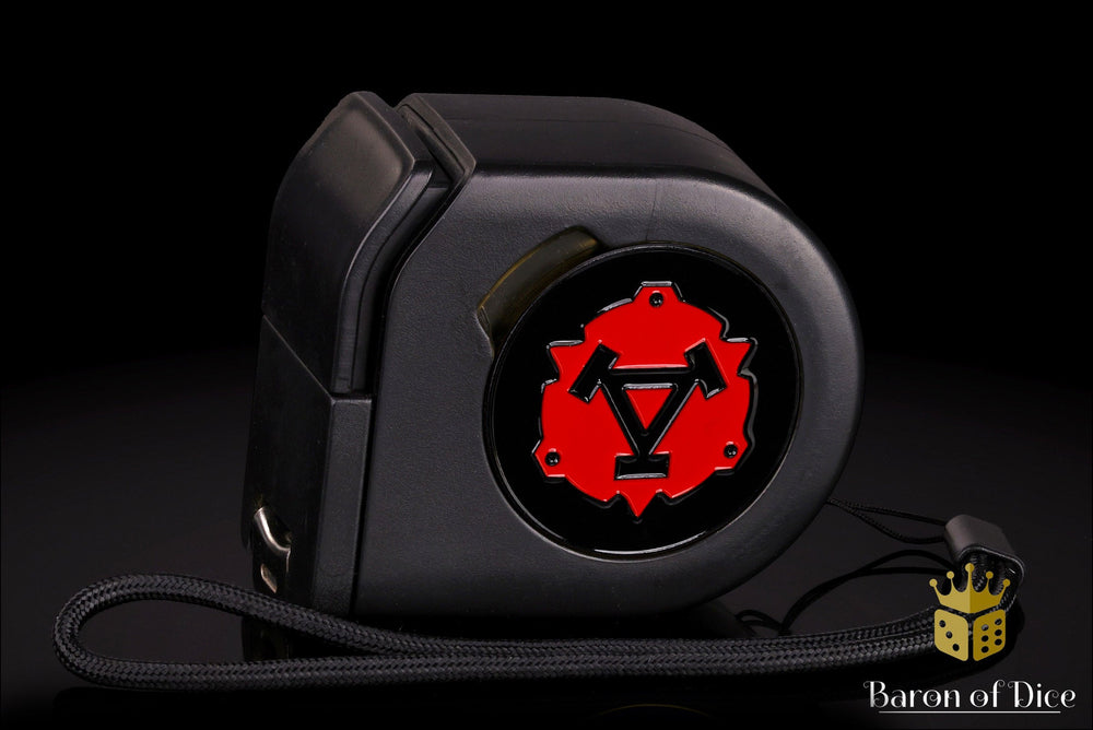 Wargaming Tape Measure | Baron's Coin��� Compatible | Warmachine: Khador | Winter Korps (ONLINE ORDER ONLY)