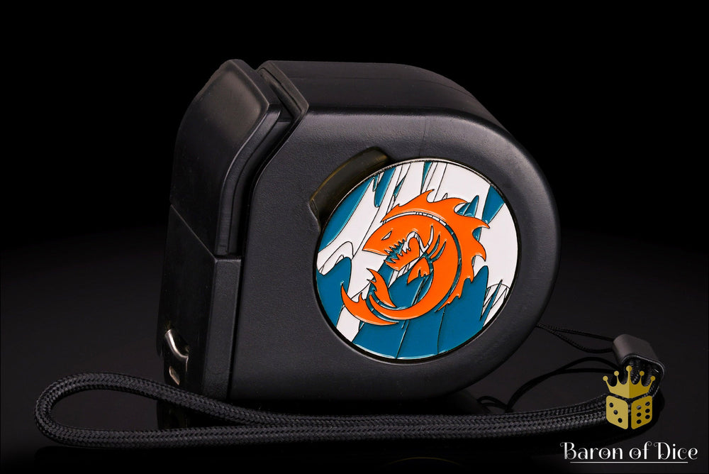 Wargaming Tape Measure | Baron's Coin��� Compatible | Sea Monsters (ONLINE ORDER ONLY)
