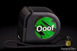Wargaming Tape Measure | Baron's Coin��� Compatible | Ooof | Green (ONLINE ORDER ONLY)