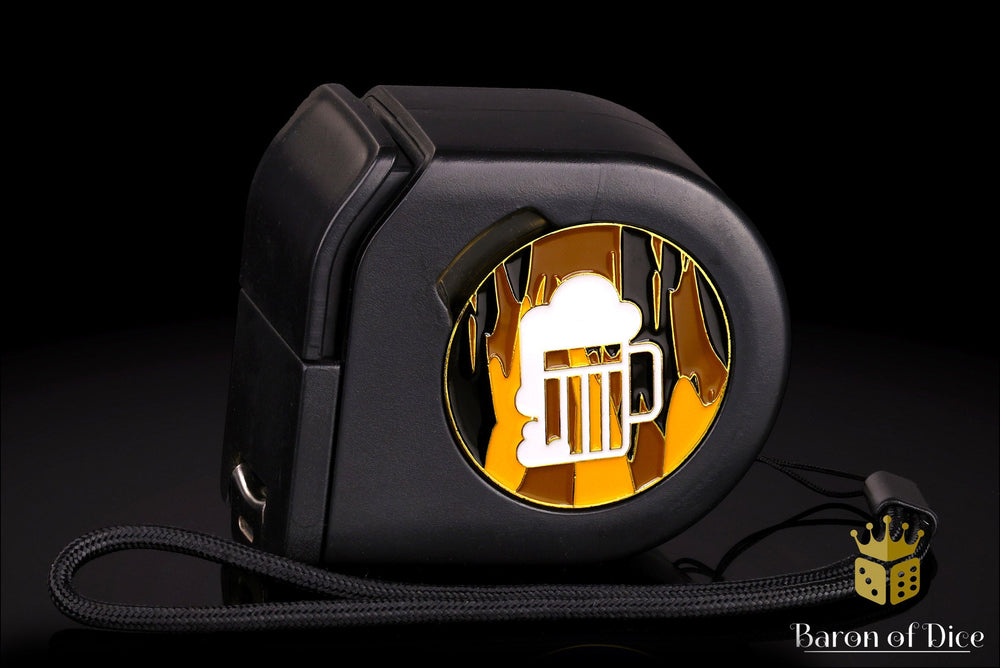 Wargaming Tape Measure | Baron's Coin��� Compatible | Beer Mug (ONLINE ORDER ONLY)
