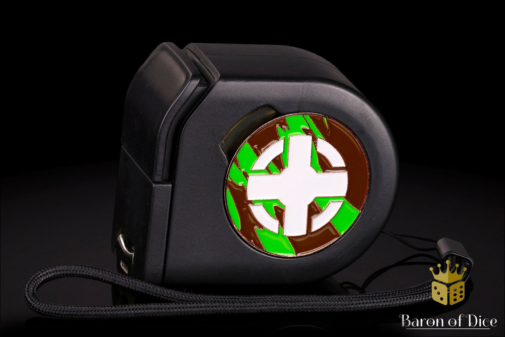 Wargaming Tape Measure | Baron's Coin��� Compatible | Infinity: Ariadna (ONLINE ORDER ONLY)