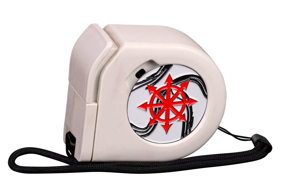 Marbled Chaos Star | Wargaming Tape Measure | Baron's Coin™ Compatible