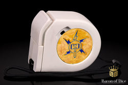 Lightning Hammer | Wargaming Tape Measure | Baron's Coin™ Compatible