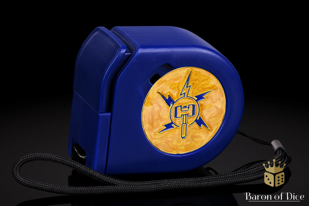 Lightning Hammer | Wargaming Tape Measure | Baron's Coin™ Compatible