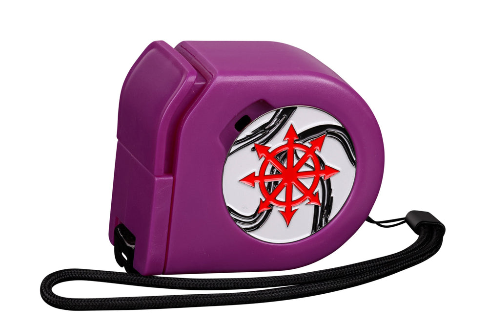 Marbled Chaos Star | Wargaming Tape Measure | Baron's Coin™ Compatible