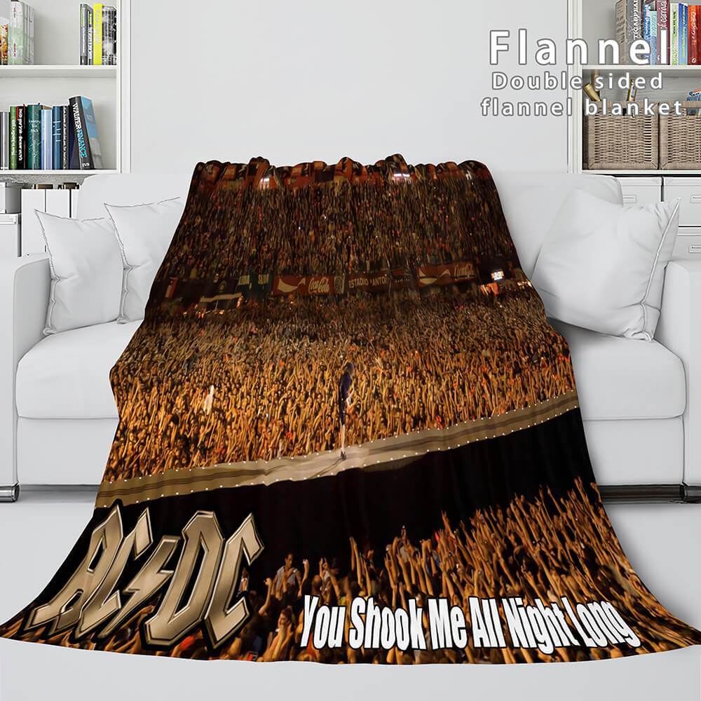 ACDC Orchestra Flannel Fleece Blanket (Online Order Only)