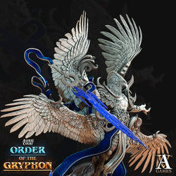 3D Printed Archvillain Games Aratiel the Golden Astral Court Order of the Gryphon 28 32mm D&D (Online Only)