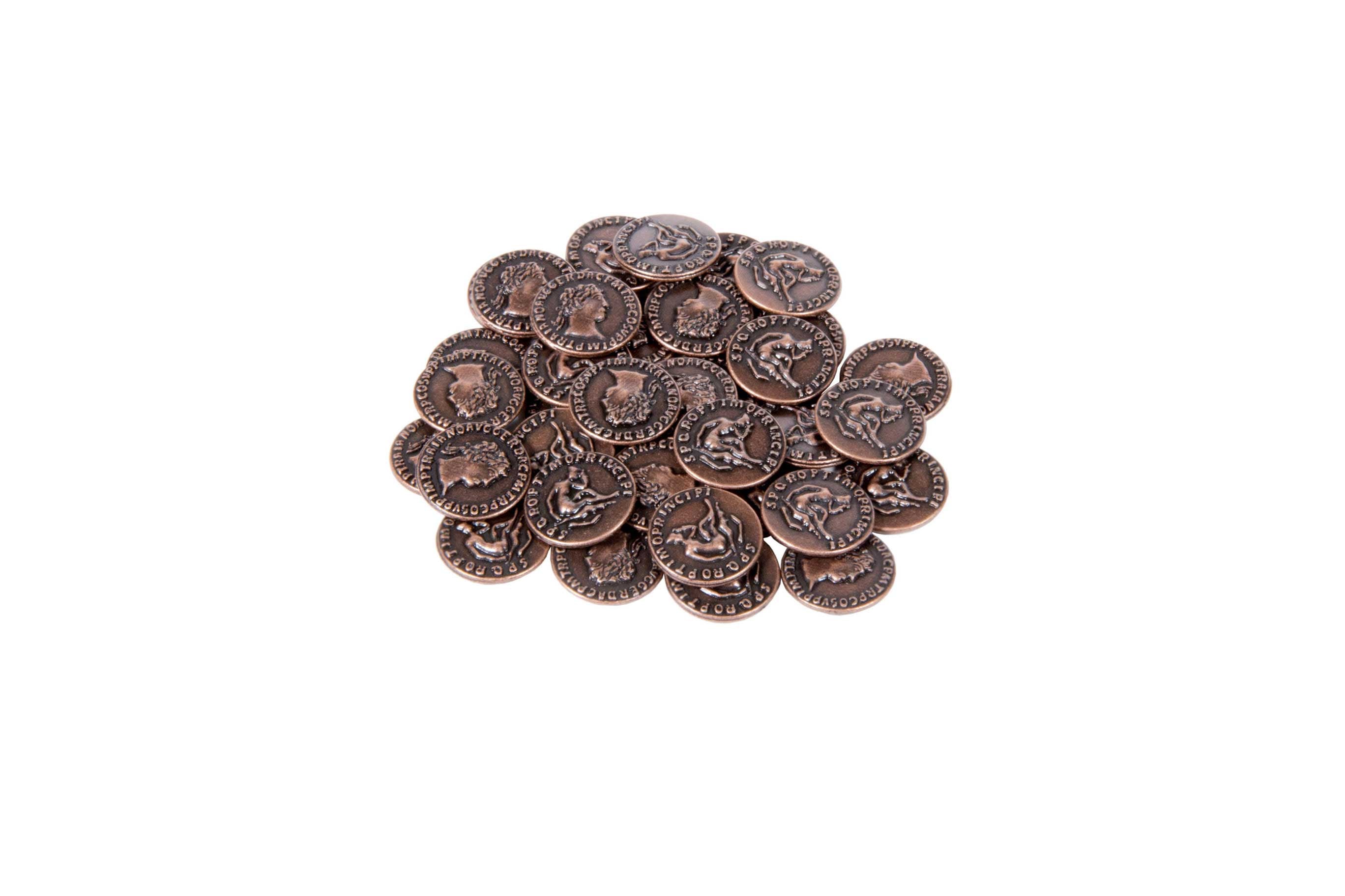 Roman Themed Gaming Coins - Tiny 15mm (18-Pack) (ONLINE ORDER ONLY)