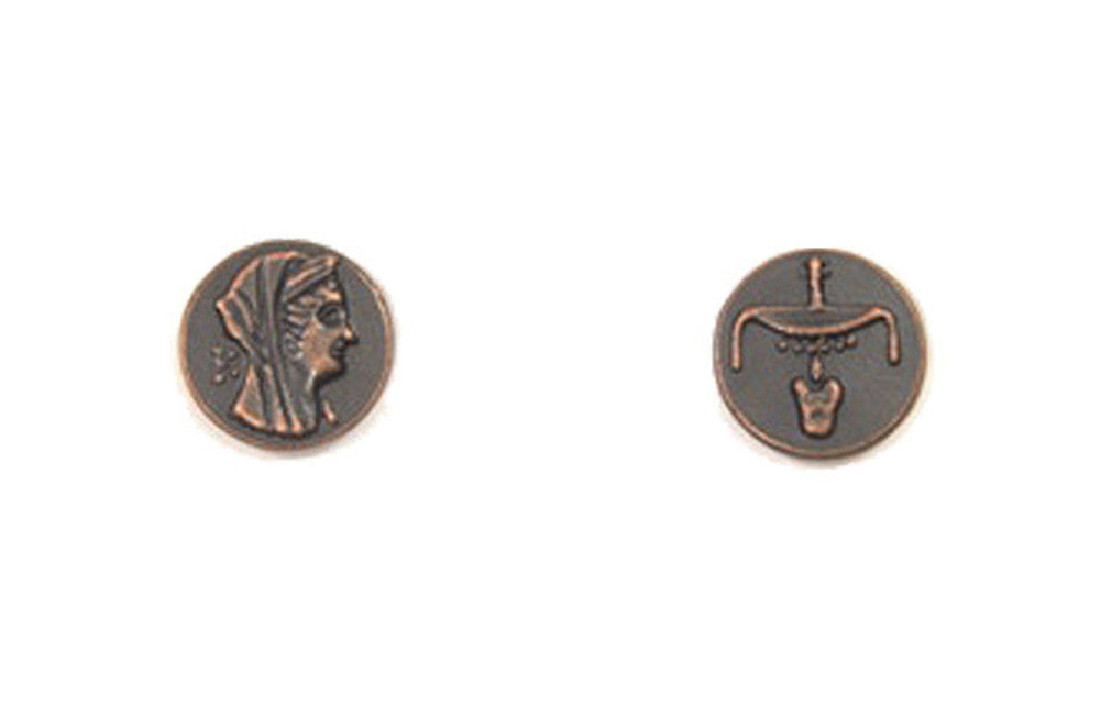 Egyptian Themed Gaming Coins - Tiny 15mm (18-Pack) (ONLINE ORDER ONLY)