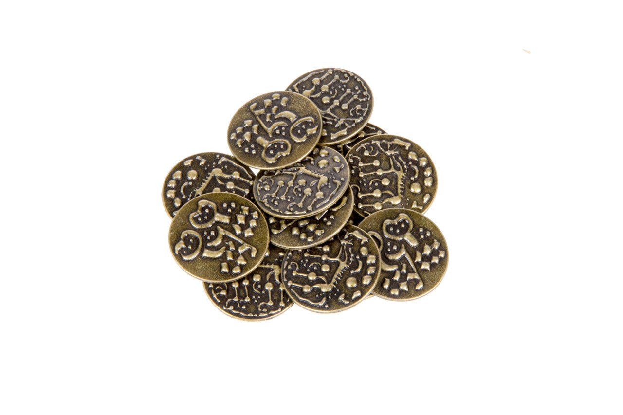 Celtic Themed Gaming Coins - Medium 25mm (12-Pack) (ONLINE ORDER ONLY)