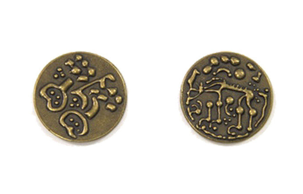 Celtic Themed Gaming Coins - Medium 25mm (12-Pack) (ONLINE ORDER ONLY)