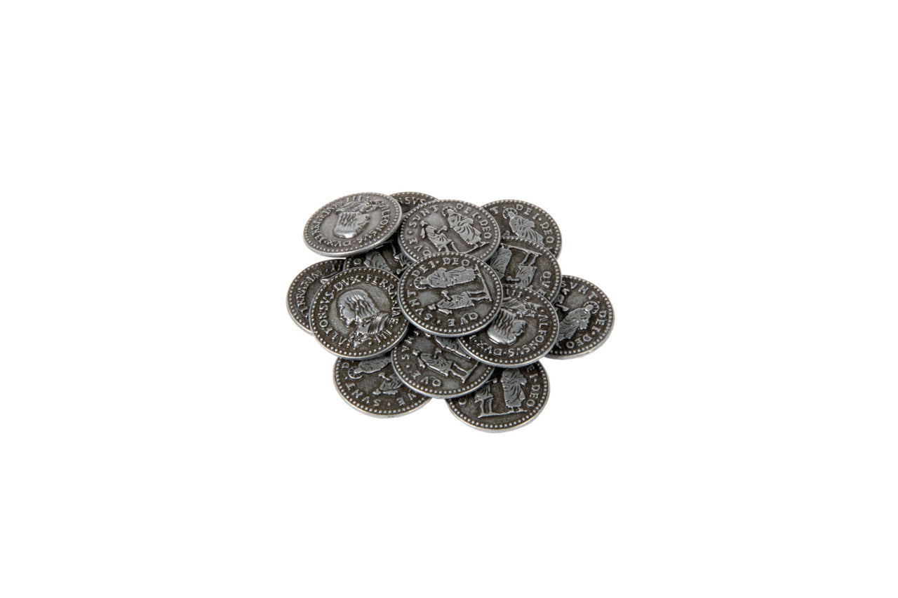 Renaissance Themed Gaming Coins - Small 20mm (15-Pack) (ONLINE ORDER ONLY)