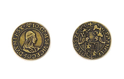 Renaissance Themed Gaming Coins - Medium 25mm (12-Pack) (ONLINE ORDER ONLY)