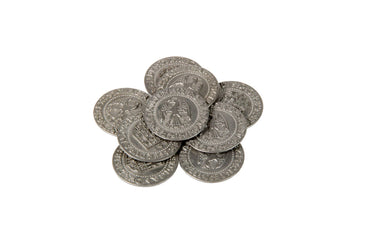 Renaissance Themed Gaming Coins - Large 30mm (9-Pack) (ONLINE ORDER ONLY)