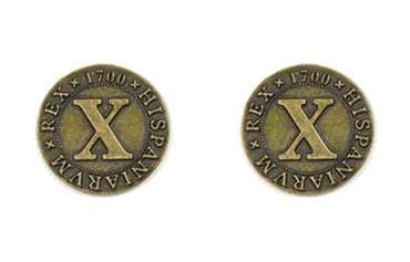 Pirate Doubloons Themed Gaming Coins - Medium 25mm (12-Pack) (ONLINE ORDER ONLY)