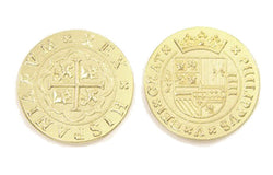 Pieces of Eight Themed Gaming Coins - Jumbo 35mm (6-Pack) (ONLINE ORDER ONLY)
