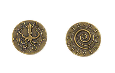Mythological Monsters Themed Gaming Coins - Medium 25mm (12-Pack) (ONLINE ORDER ONLY)