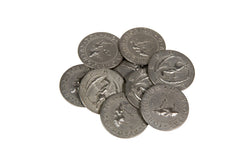 Mythological Monsters Themed Gaming Coins - Large 30mm (9-Pack) (ONLINE ORDER ONLY)