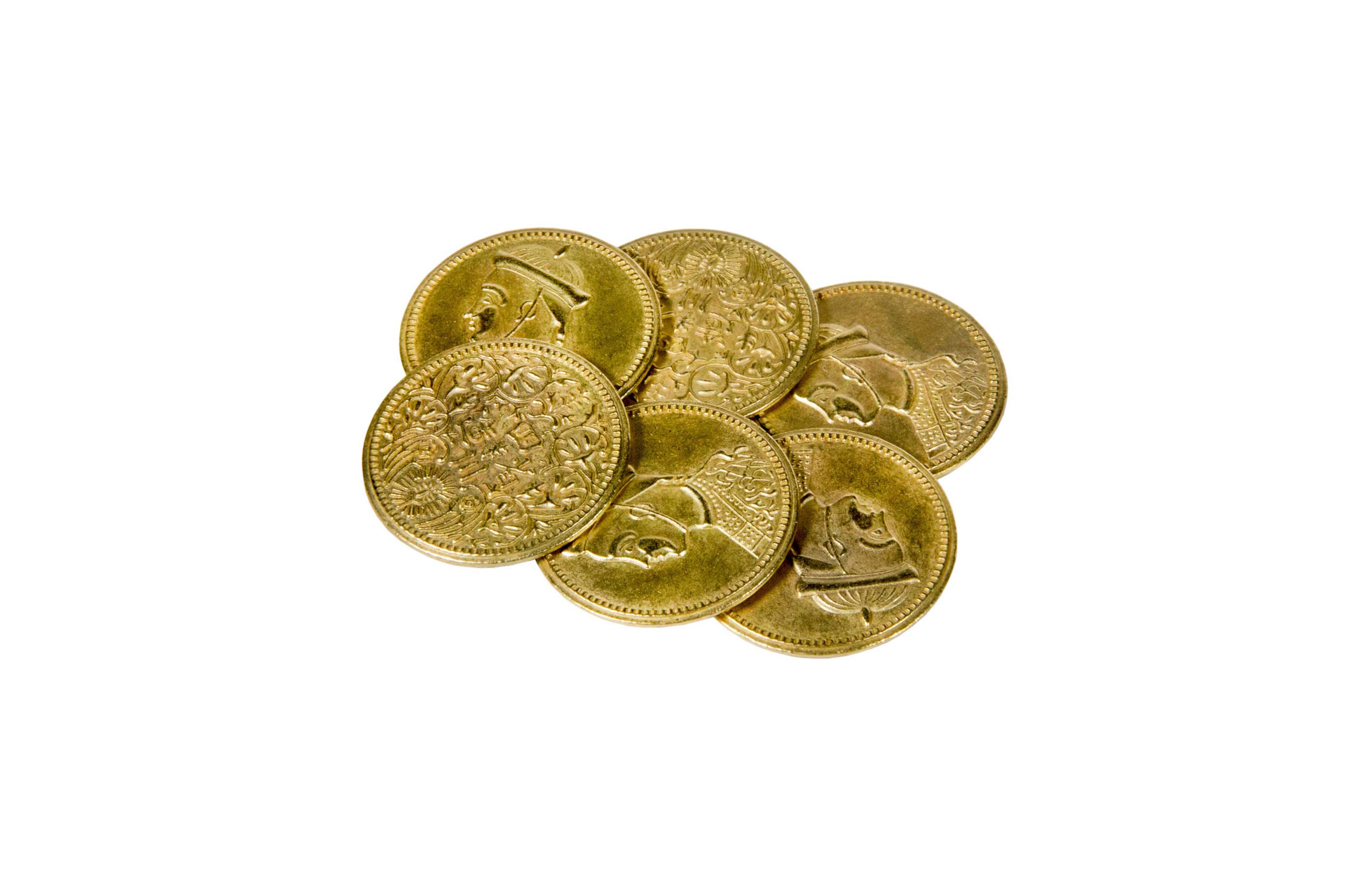 Chinese Themed Gaming Coins - Jumbo 35mm (6-Pack) (ONLINE ORDER ONLY)