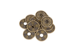Japanese Themed Gaming Coins - Medium 25mm (12-Pack) (ONLINE ORDER ONLY)