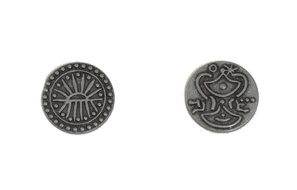 Indian Themed Gaming Coins - Small 20mm (15-Pack) (ONLINE ORDER ONLY)