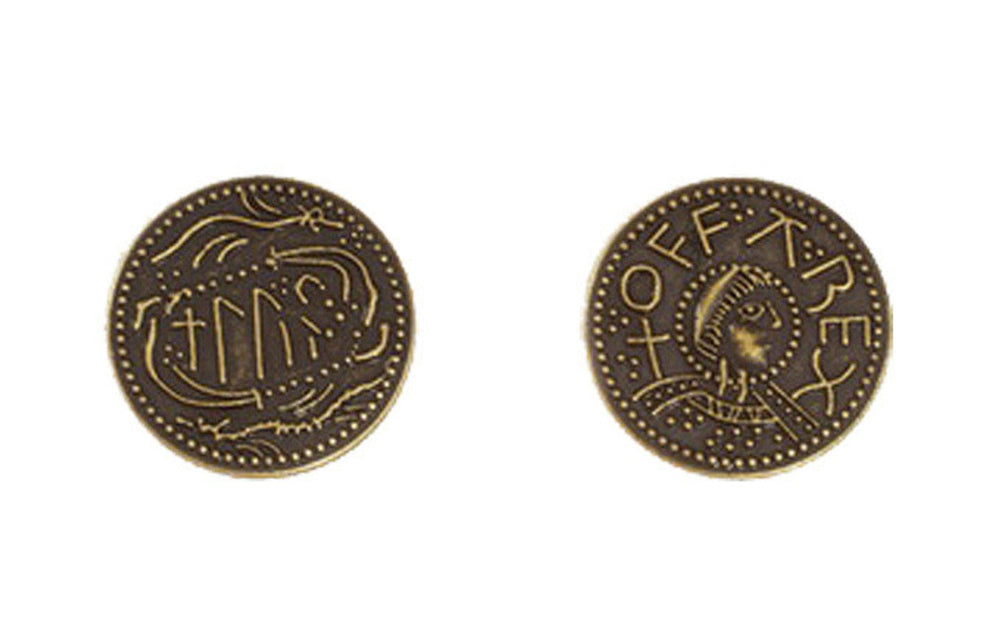 Anglo-Saxon Themed Gaming Coins - Medium 25mm (12-Pack) (ONLINE ORDER ONLY)